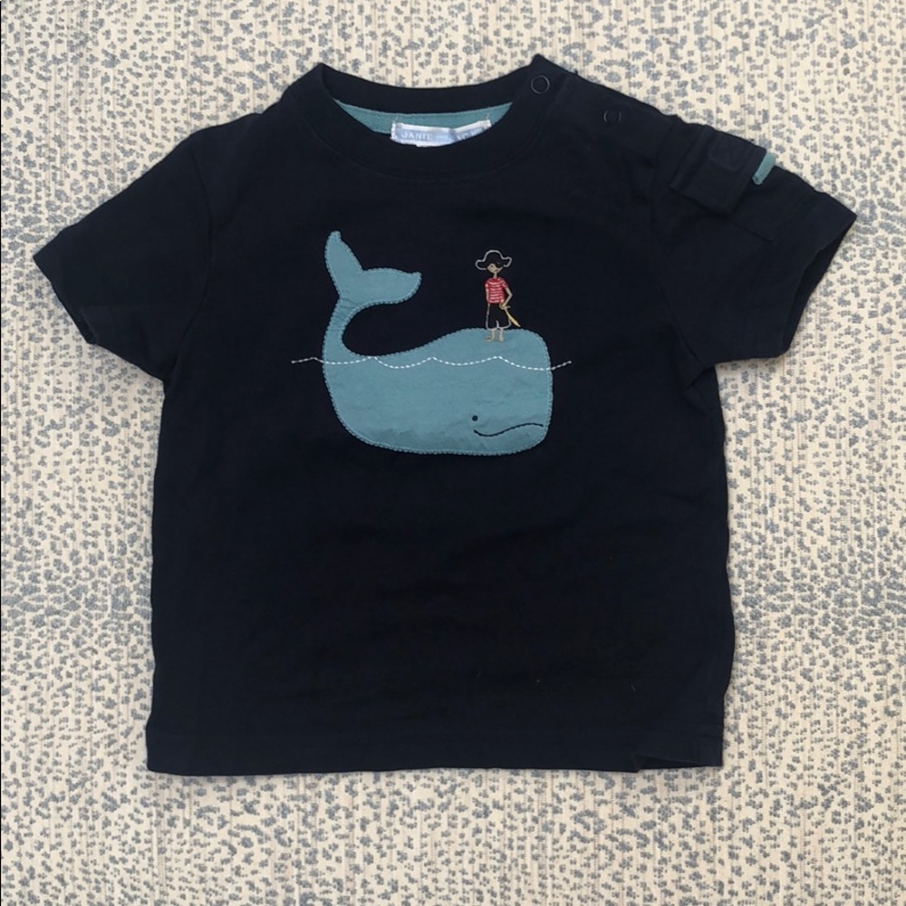 Janie and Jack nautical t shirt